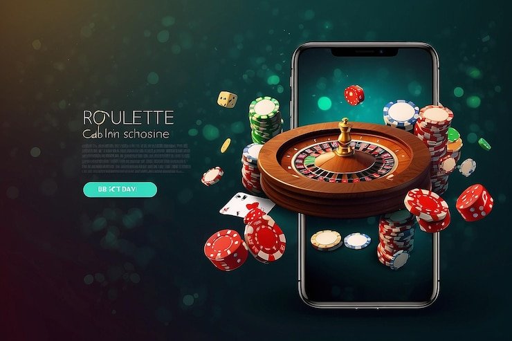 Mobile phone displaying live blackjack table on rajabandut platform